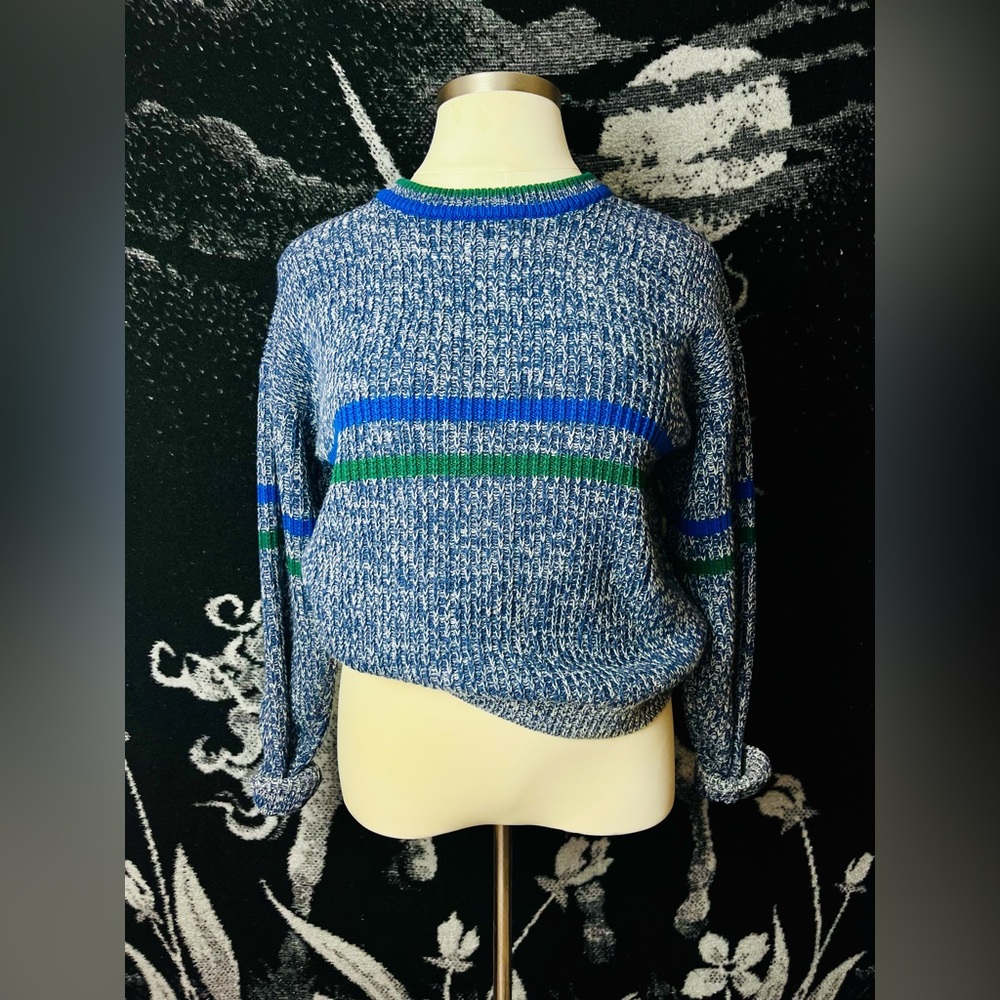VTG 1990s Blue Knit Sweater